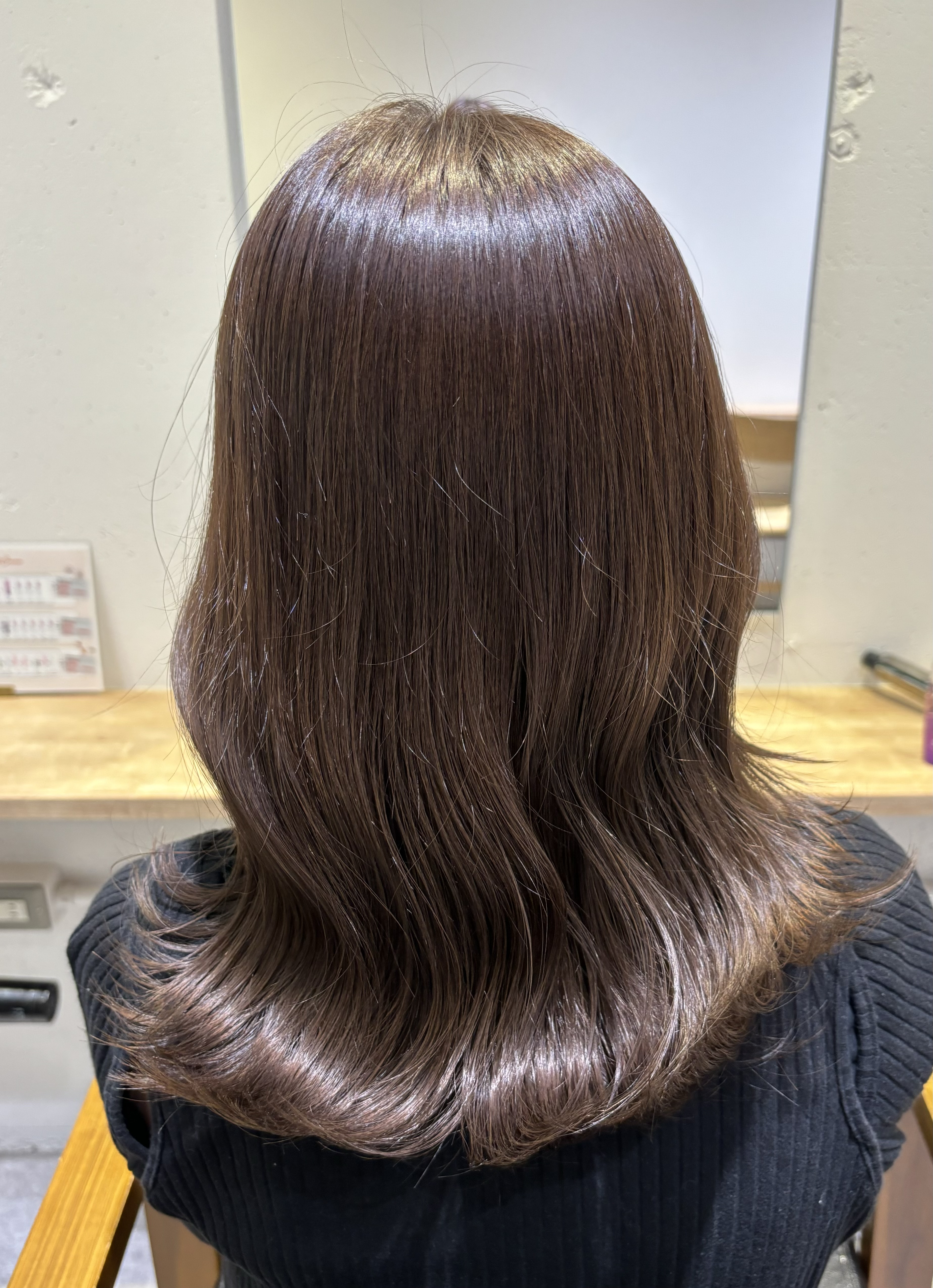 小辻結花 冬にもオススメ☆ラベンダーグレージュ