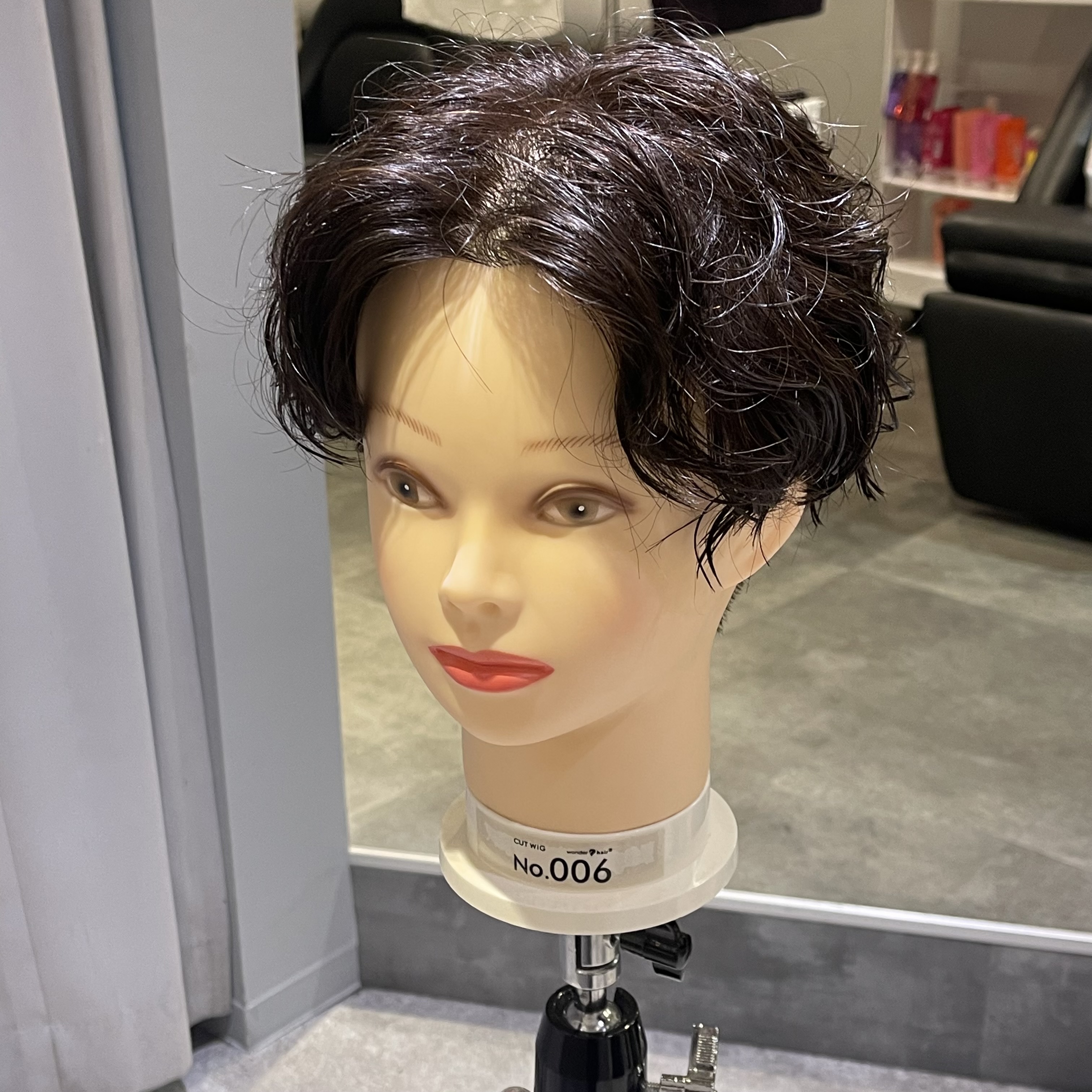 池田 乃彩 パーマ練習