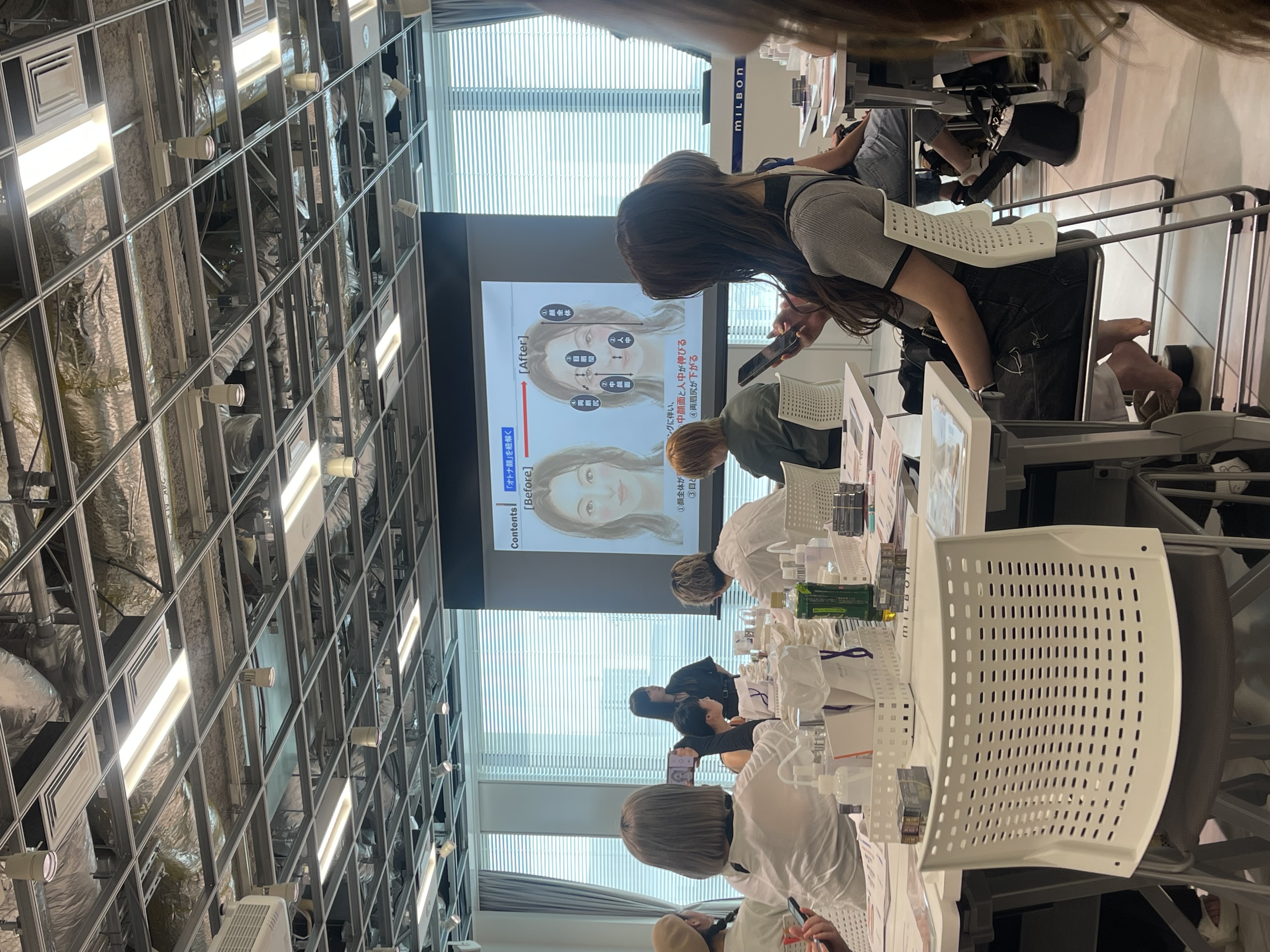 池田 乃彩 メイクセミナー